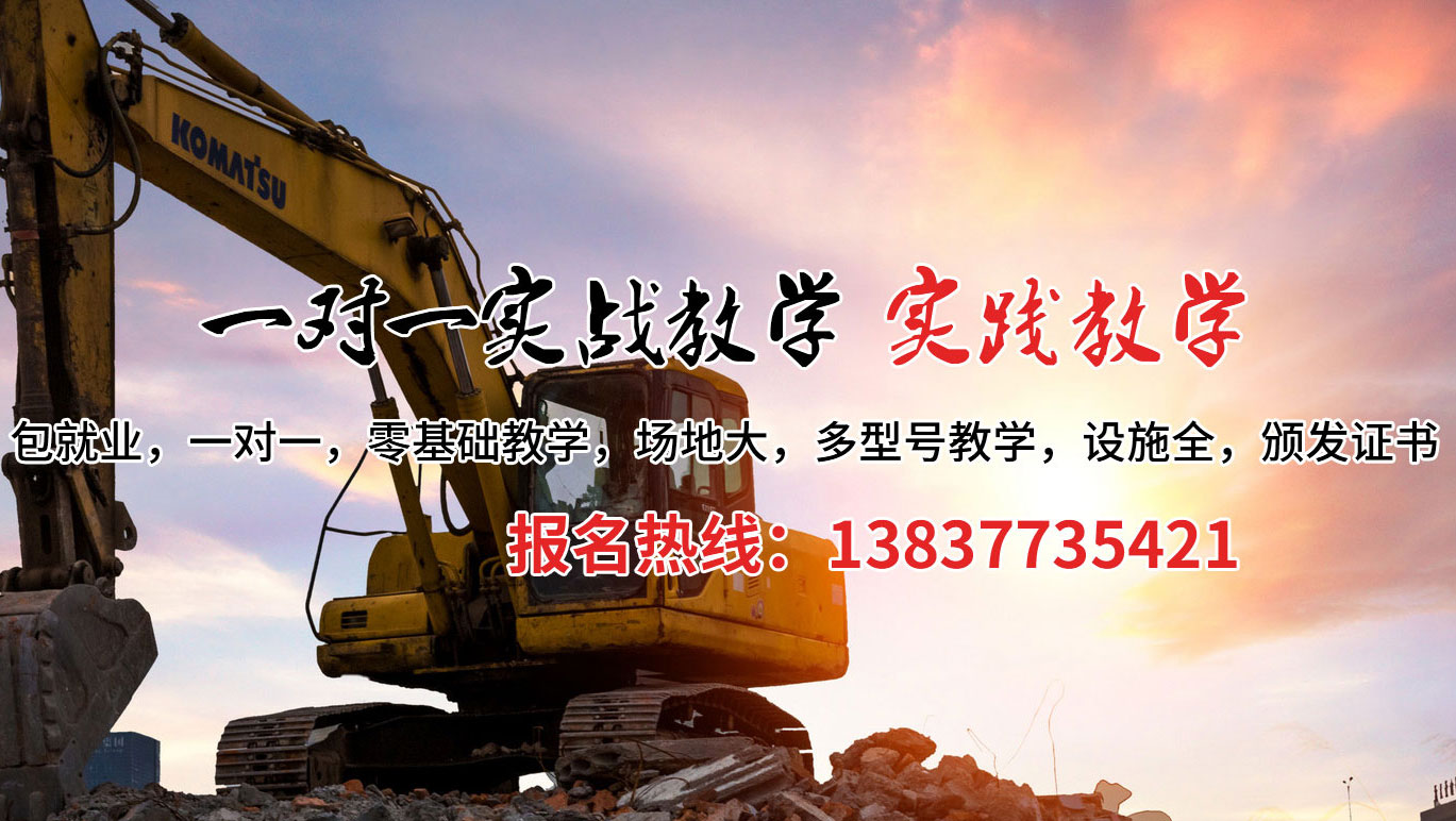 东阿县挖掘机培训案例